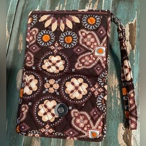 Vera Bradley Trifold brown wallet